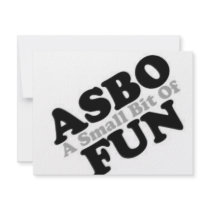 ASBO Fun invitations