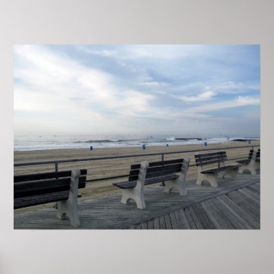 Asbury Park NJ boardwalk3 Poster by Thejerseyshore