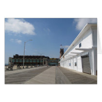 Asbury Park NJ Boardwalk Convention Hall Greeting Card