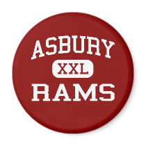 Asbury - Rams - High School - Albertville Alabama magnets