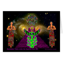 Ascencion Twins Greeting Card