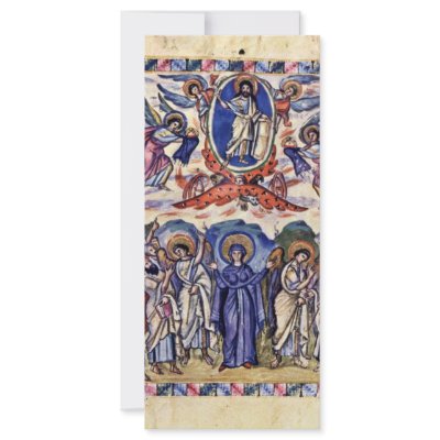 Ascension By Meister Des Rabula-Evangeliums (Best Rack Card Design by Artcollection