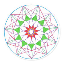 Ascension Mandala Sticker