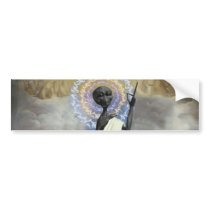 Ascension of Alien Jesus Bumper Sticker