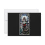 Ascension of Jesus stained glass window Custom Announcement