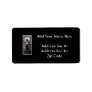 Ascension of Jesus stained glass window Address Label