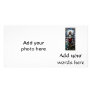 Ascension of Jesus stained glass window Personalized Photo Card