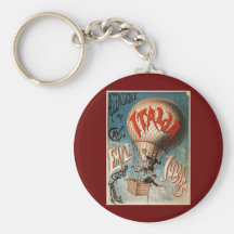 Ascensione del cavaliere  Emile Julhes -  Italia Key Chains