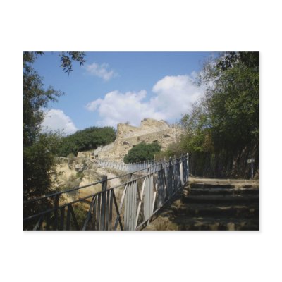 Ascent to Jupiter’s temple Postcard by muiling
