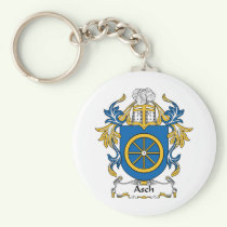 Asch Family Crest Keychain