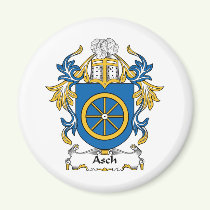 Asch Family Crest Magnet