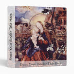 Aschaffenburg Altar Middle Panel: Mary With Child Vinyl Binders