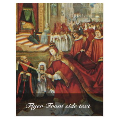 Aschaffenburg Altar Right Wing: Founding Of Santa Flyer by Artcollection