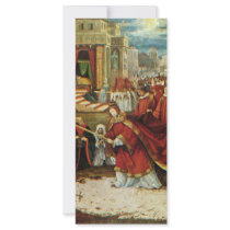 Aschaffenburg Altar Right Wing: Founding Of Santa Customized Rack Card
