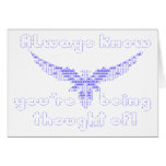 ASCII Angel - Always Know Greeting Cards