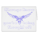 ASCII Angel - Always Know cards by ChaotixDesigns ASCII Angel - Always Know cards