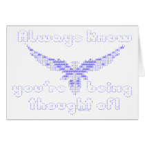 ASCII Angel - Always Know cards by ChaotixDesigns ASCII Angel - Always Know cards