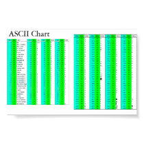ASCII Chart For All posters by siuecaos ASCII Chart For All posters