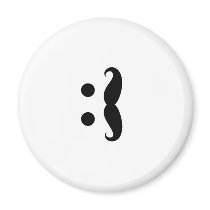 ascii mustache magnets