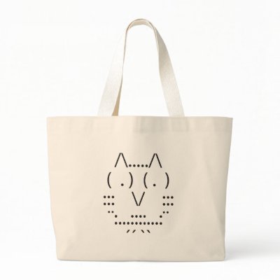 Ascii Owl Bag by SuperDuperKawaii