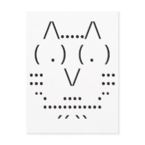 Ascii Owl Post Cards