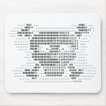 ASCII Skull-n-Bones mousepads
