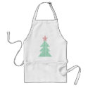 ASCII Xmas Tree aprons by tshirtdujour ASCII Xmas Tree aprons