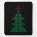 ASCII Xmas Tree mousepads by tshirtdujour ASCII Xmas Tree mousepads