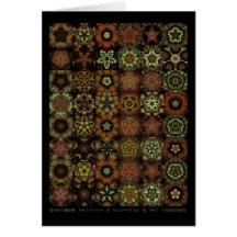 Asclepiads 6x8 greeting card