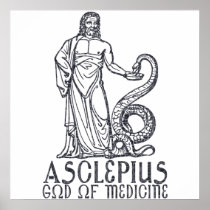 Asclepius Print