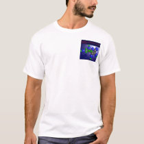 Ascorbic Acid Molecule (pocket) t-shirts