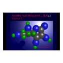 Ascorbic Acid Molecule (print)