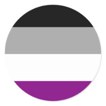 Asexual Flag sticker