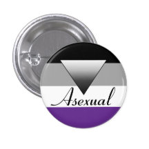 Asexual Flag & Triange Badge Pin
