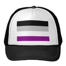 Asexual Pride Flag Trucker Hat