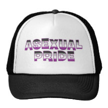 Asexual Pride Mesh Hats