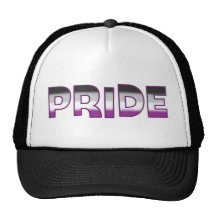 Asexual Pride Trucker Hats
