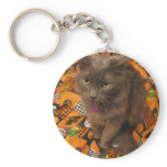 Ash on Orange Key Chains