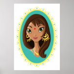 Asha the Indian Beauty Print