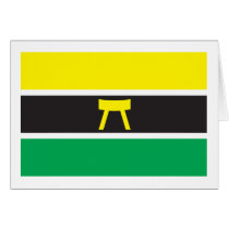 Ashanti Flag cards by FlagTshirts Ashanti Flag cards