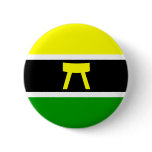 Ashanti, Ghana flag Button