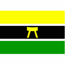 Ashanti, Ghana flag Cut Out