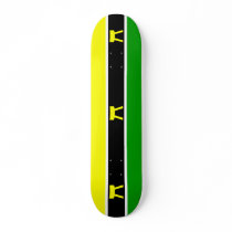 Ashanti, Ghana flag Skate Boards