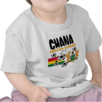 Ashanti, Ghana Soccer Baby  T-Shirt