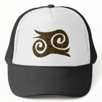 Ashanti symbol courage mesh hat
