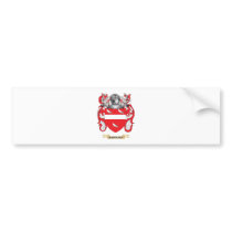 Ashbury Coat of Arms (Family Crest) Bumper Sticker