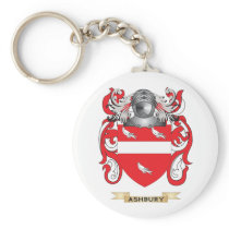 Ashbury Coat of Arms (Family Crest) Key Chain