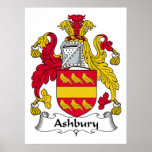 Ashbury Family Crest Print