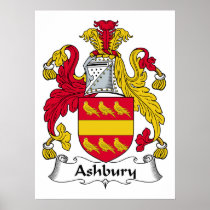Ashbury Family Crest Print