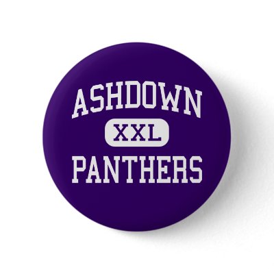 Ashdown - Panthers - High - Ashdown Arkansas Pinback Buttons by customteamsportswear
